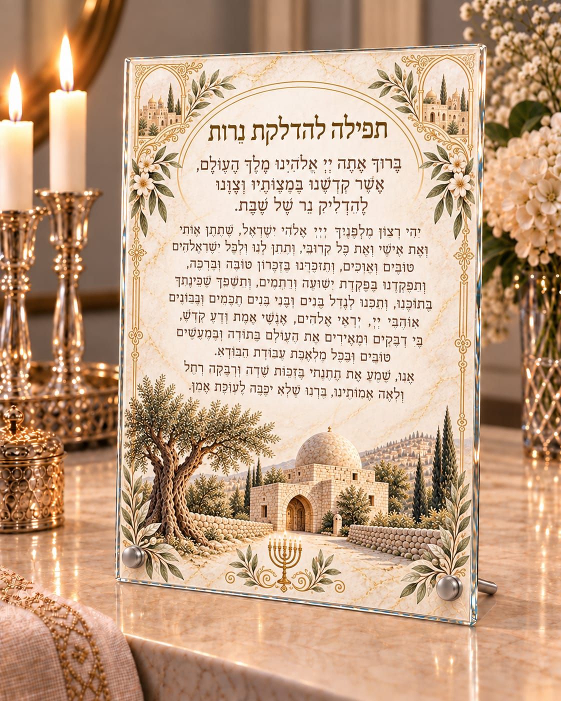 תפילה להדלקת נרות