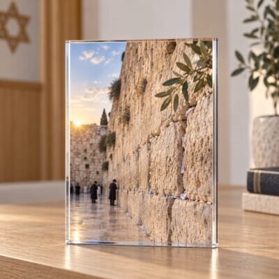 בלוק אקריל הכותל המערבי | דגם 112