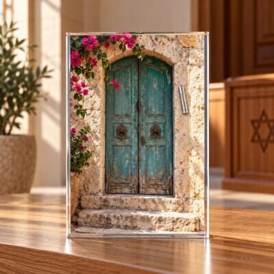 בלוק אקריל דלת ירושלמית | דגם 114
