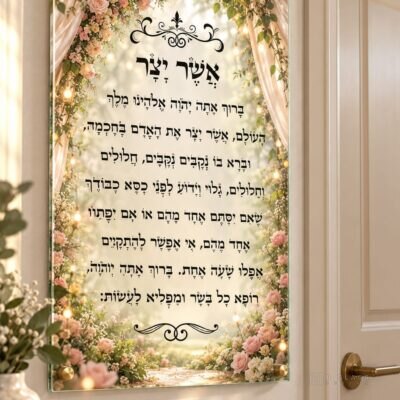 תמונת זכוכית אשר יצר | דגם 134