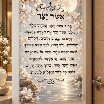 תמונת זכוכית אשר יצר | דגם 118