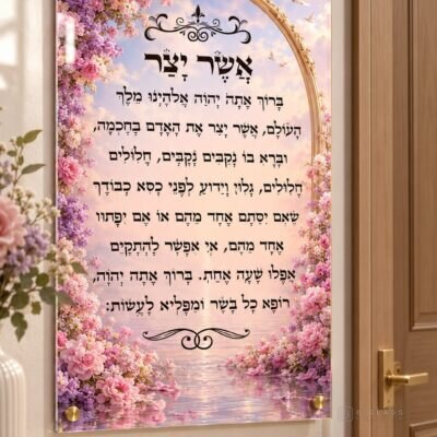תמונת זכוכית אשר יצר | דגם 135