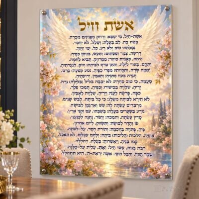 תמונת זכוכית אשת חיל | דגם 101