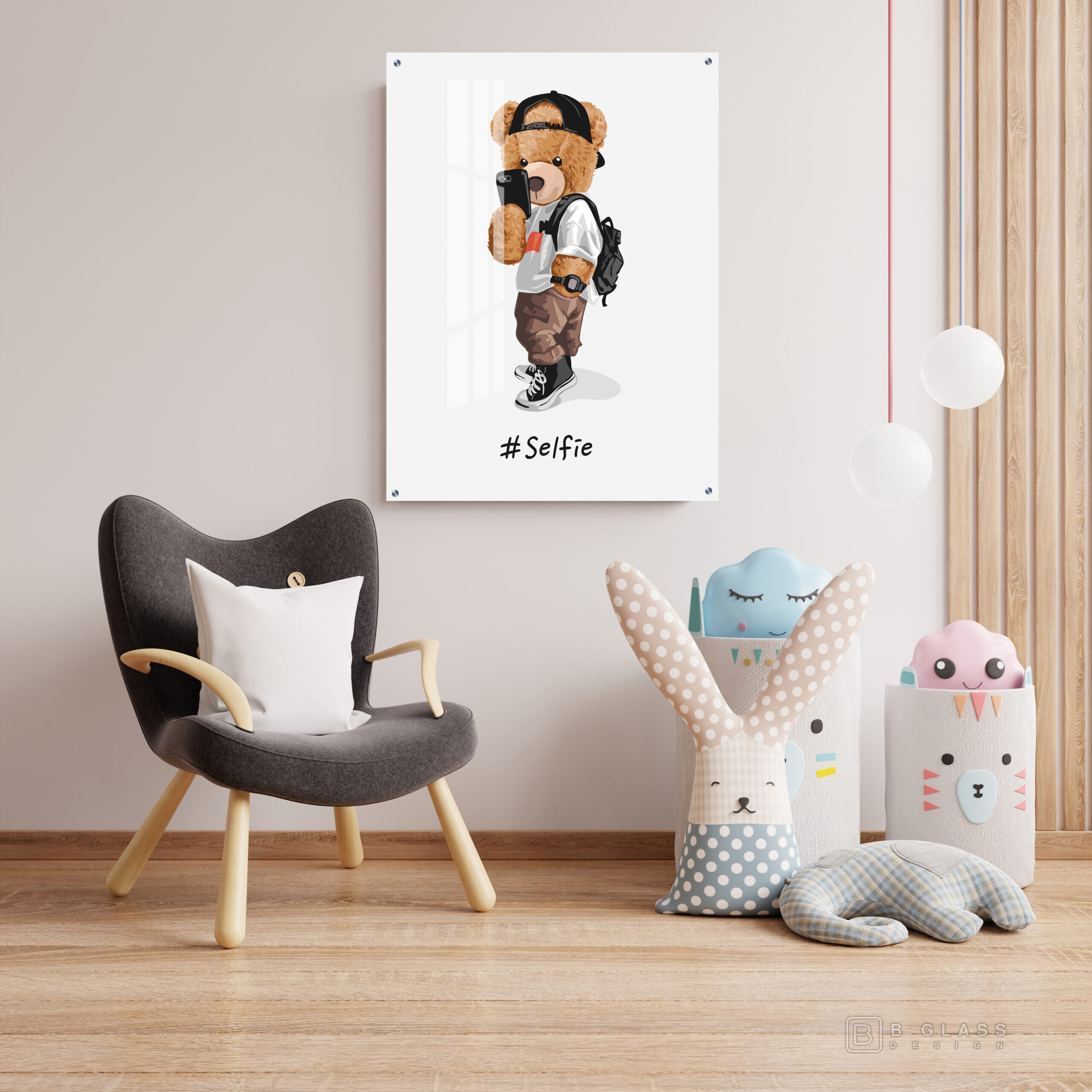 תמונת זכוכית סלפי