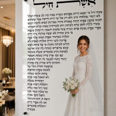 הקדשת אשת חיל · דגם 2
