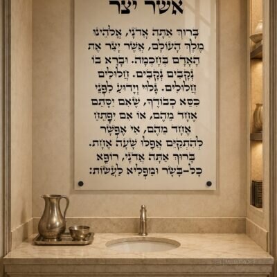 תמונת זכוכית אשר יצר | דגם 137